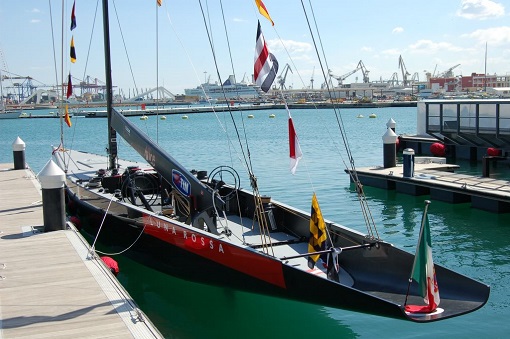 Italian yacht Luna Rossa Italian yacht Luna Rossa