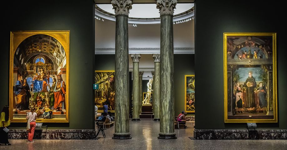 Milan - Pinacoteca di Brera, world-class art gallery Milan - Pinacoteca di Brera, world-class art gallery