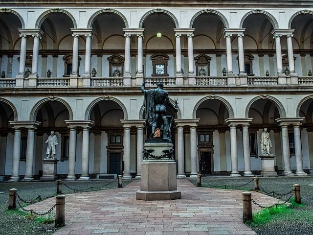 Milan - Pinacoteca di Brera, one of the world's greatest art galleries Milan - Pinacoteca di Brera, one of the world's greatest art galleries
