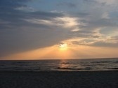 Italian sea sunset Italian sea sunset