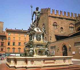 Fountain of Neptune in Bologna Fountain of Neptune in Bologna