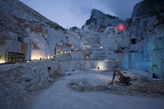 Pietrasanta Apuan Alps Marble Quarries at Night Pietrasanta Apuan Alps Marble Quarries at Night