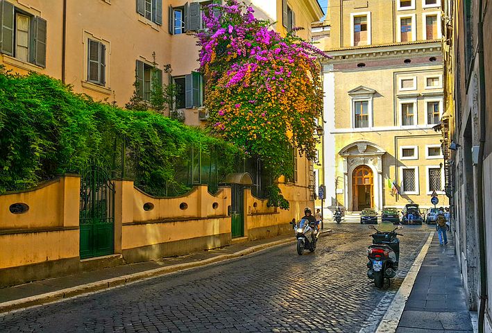 Street in Rome Italy Street in Rome