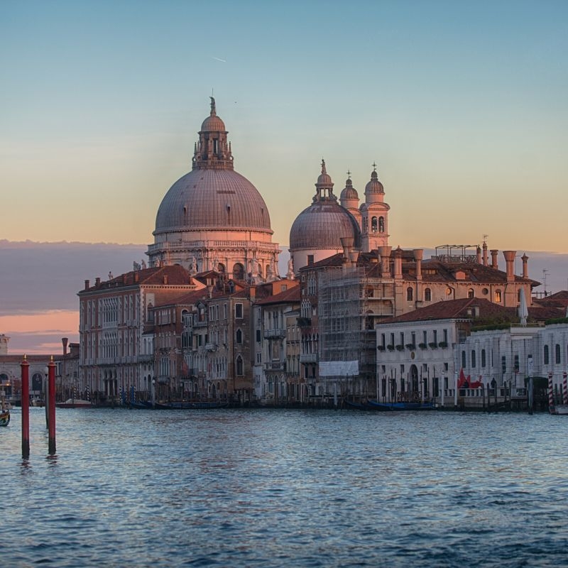Venice - Santa Maria della Salute Basilica Venice - Santa Maria della Salute Basilica view from Grand Canal