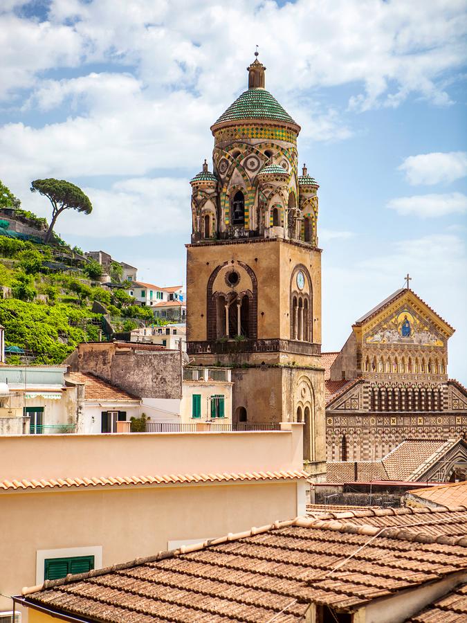 Hotel Amalfi - view of Amalfi Cathedral from the hotel Hotel Amalfi - view of Amalfi Cathedral from the hotel