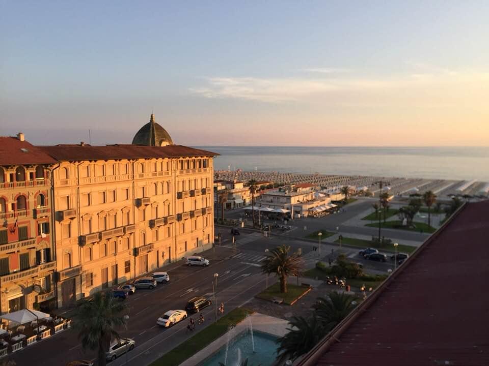 View from Hotel Lukas Viareggio View from Hotel Lukas Viareggio