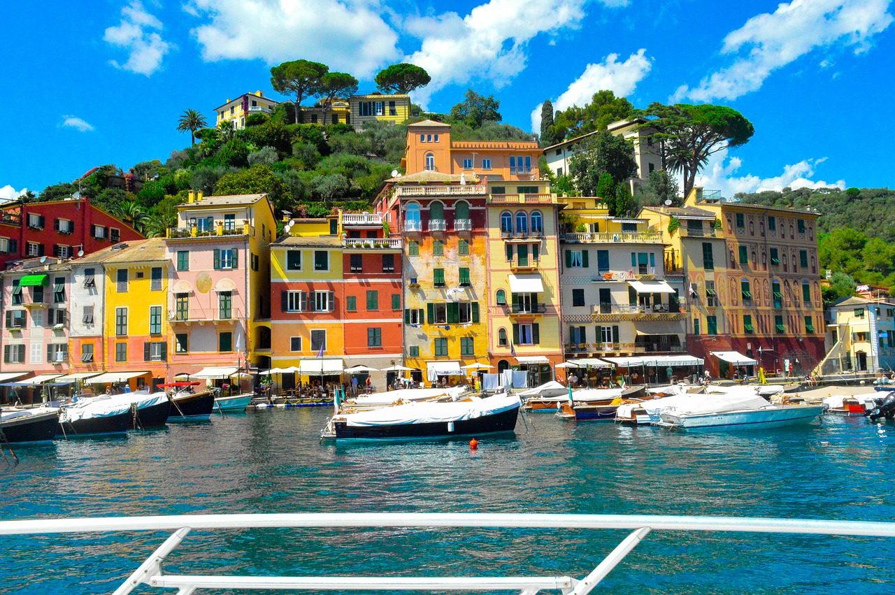 Portofino houses Portofino houses
