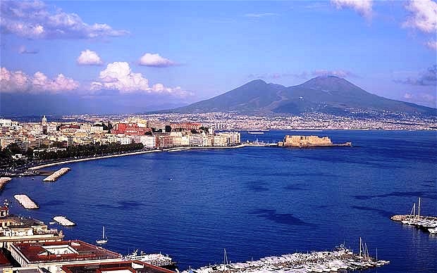 Gulf of Naples with Mount Vesuvius Gulf of Naples with Mount Vesuvius