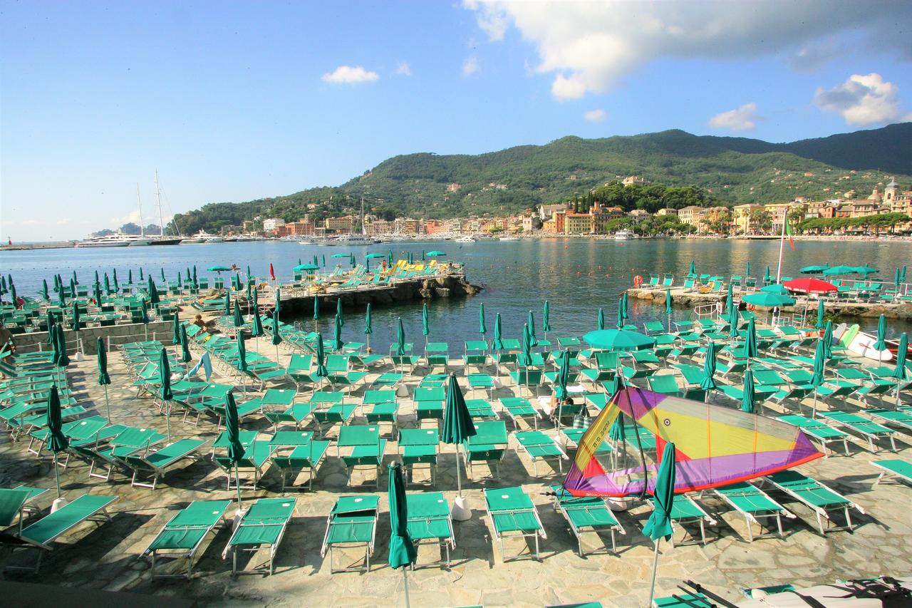 Santa Margherita Ligure - Hotel Metropole private beach and view Santa Margherita Ligure - Hotel Metropole private beach and view