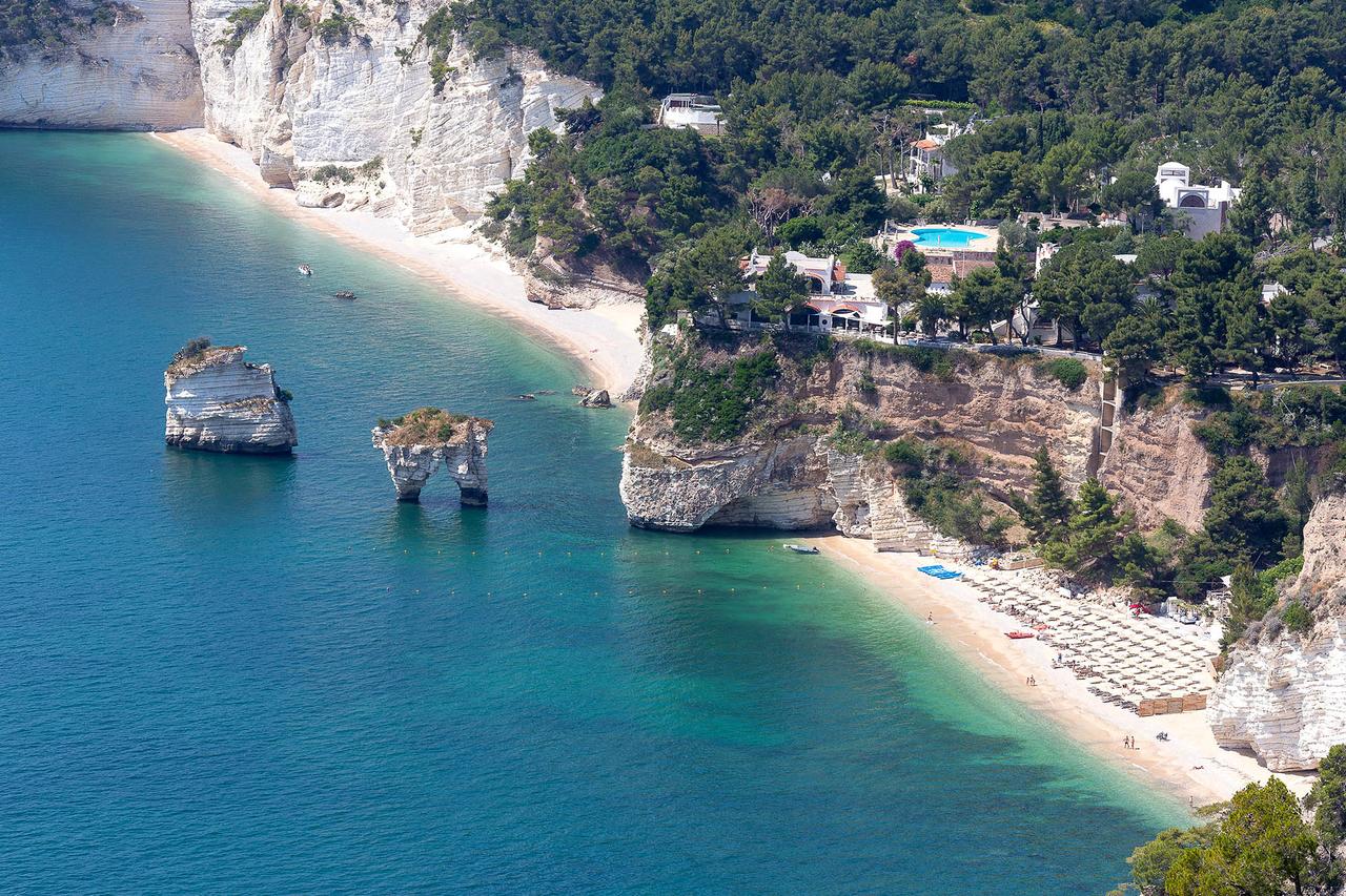 Baia delle Zagare, near Mattinata, Gargano Promontory Baia delle Zagare, near Mattinata, Gargano