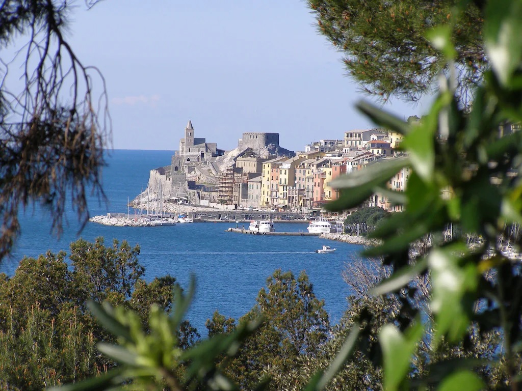 Portovenere View from Terrace of Bouganville Portovenere Beachfront Home Portovenere View from Terrace of Bouganville Portovenere Beachfront Home